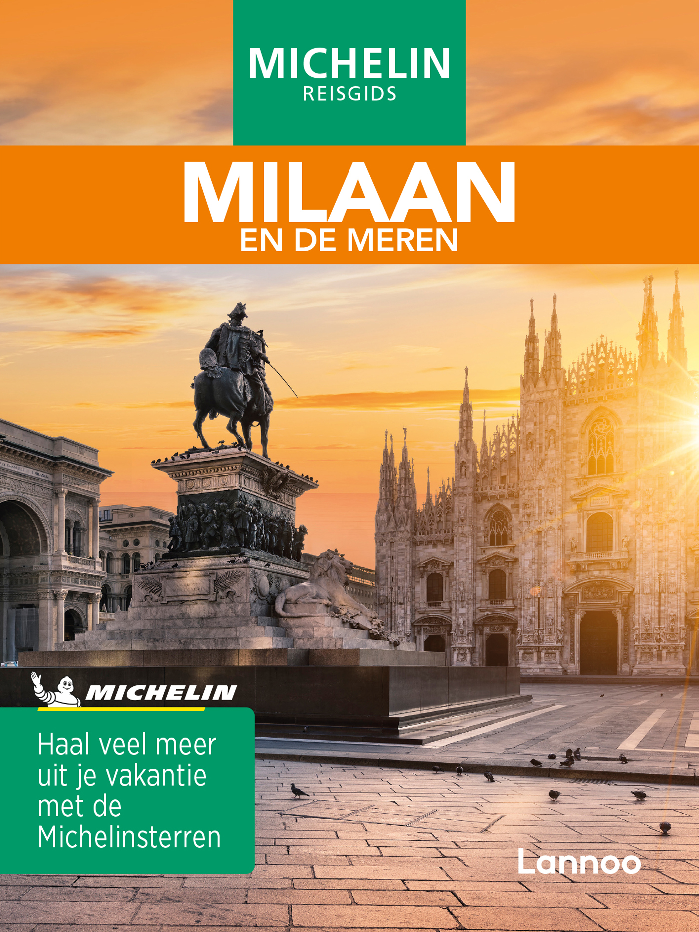 Online bestellen: Reisgids Michelin groene gids Milaan | Lannoo
