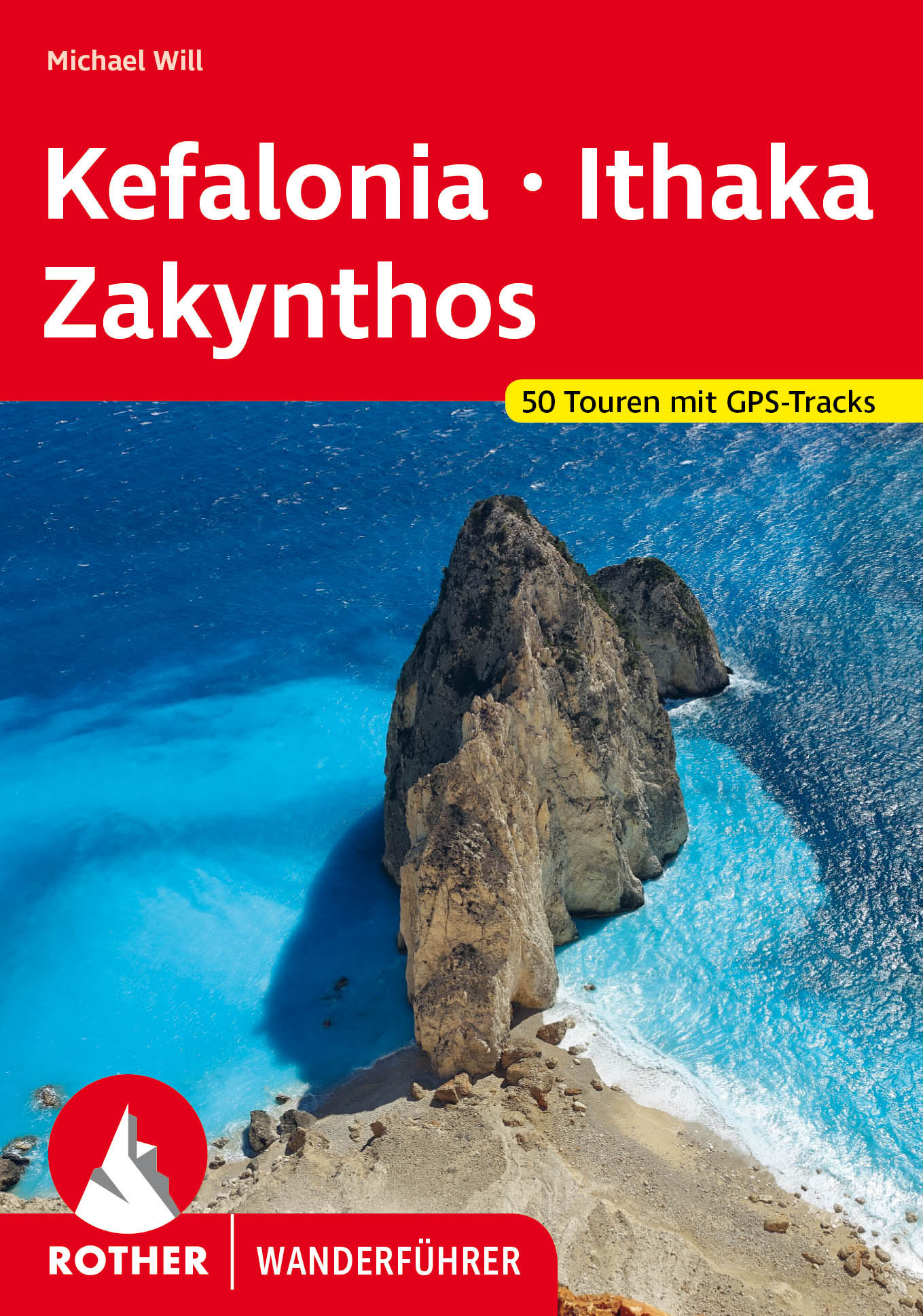 Online bestellen: Wandelgids Kefalonia - Ithaka - Zakynthos | Rother Bergverlag
