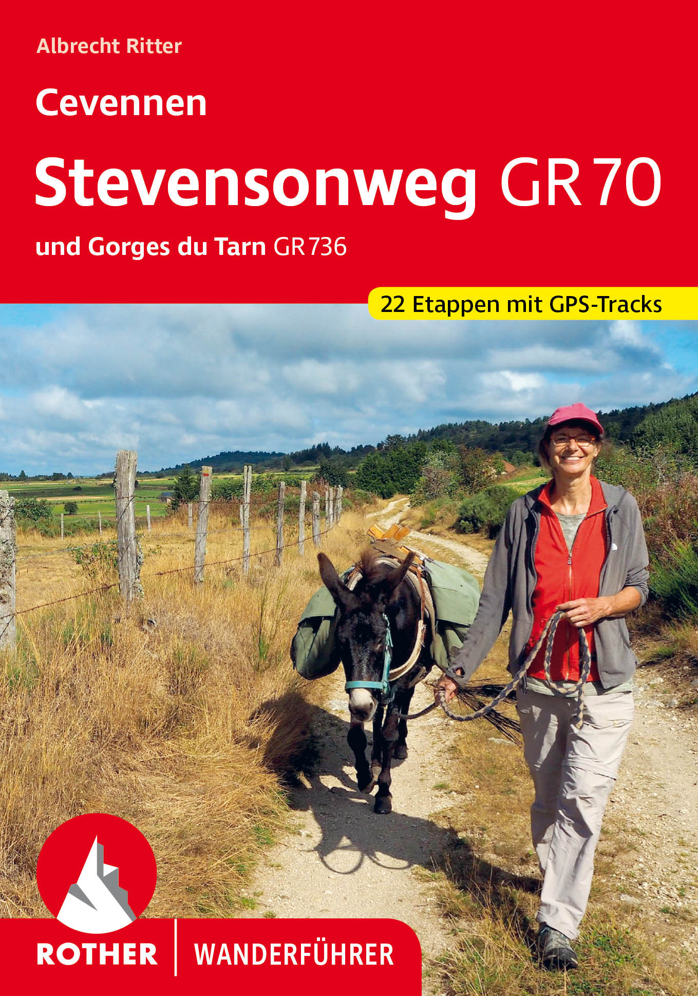 Online bestellen: Wandelgids Cevennen: Stevenson weg GR 70 | Rother Bergverlag