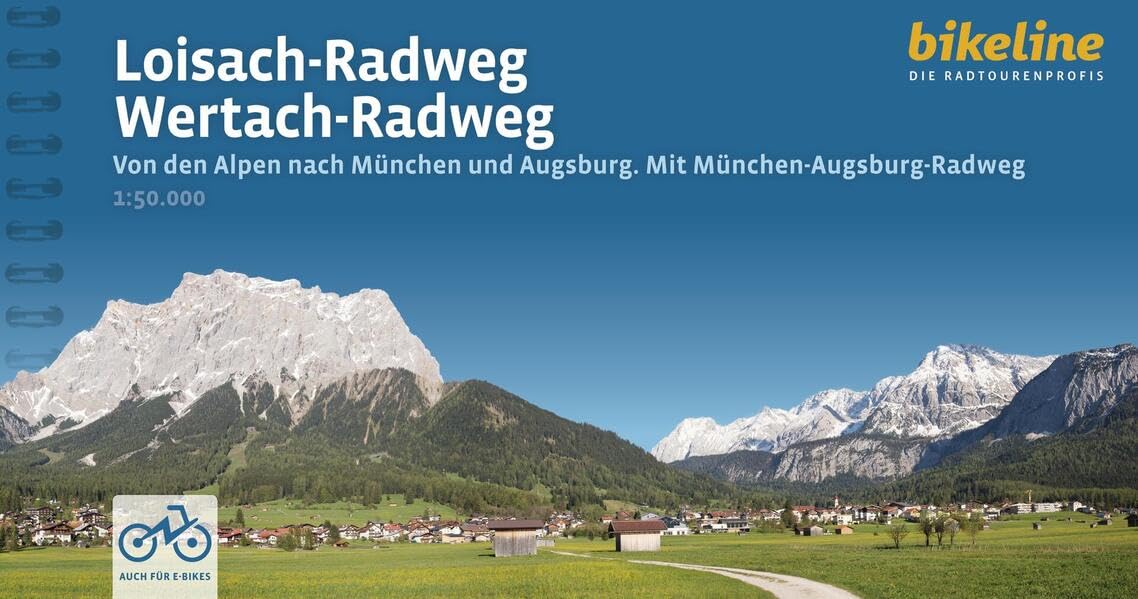 Online bestellen: Fietskaart Bikeline Loisach-Radweg - Wertach-Radweg | Esterbauer