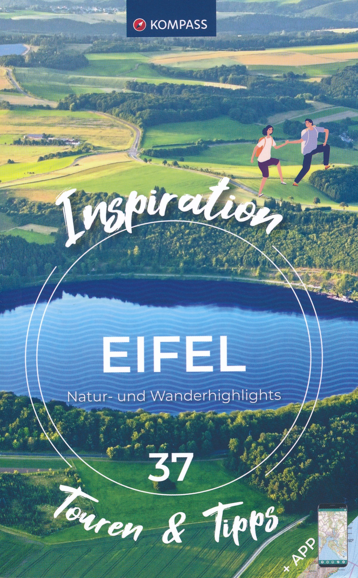 Online bestellen: Reisgids Inspiration Eifel | Kompass