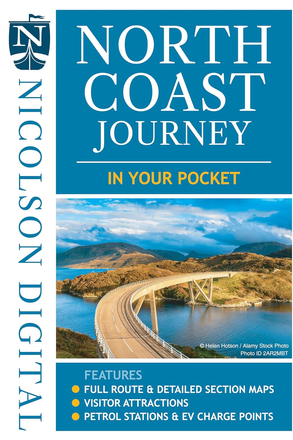 Online bestellen: Wegenkaart - landkaart in your pocket North Coast Scotland NSC500 | Nicolson