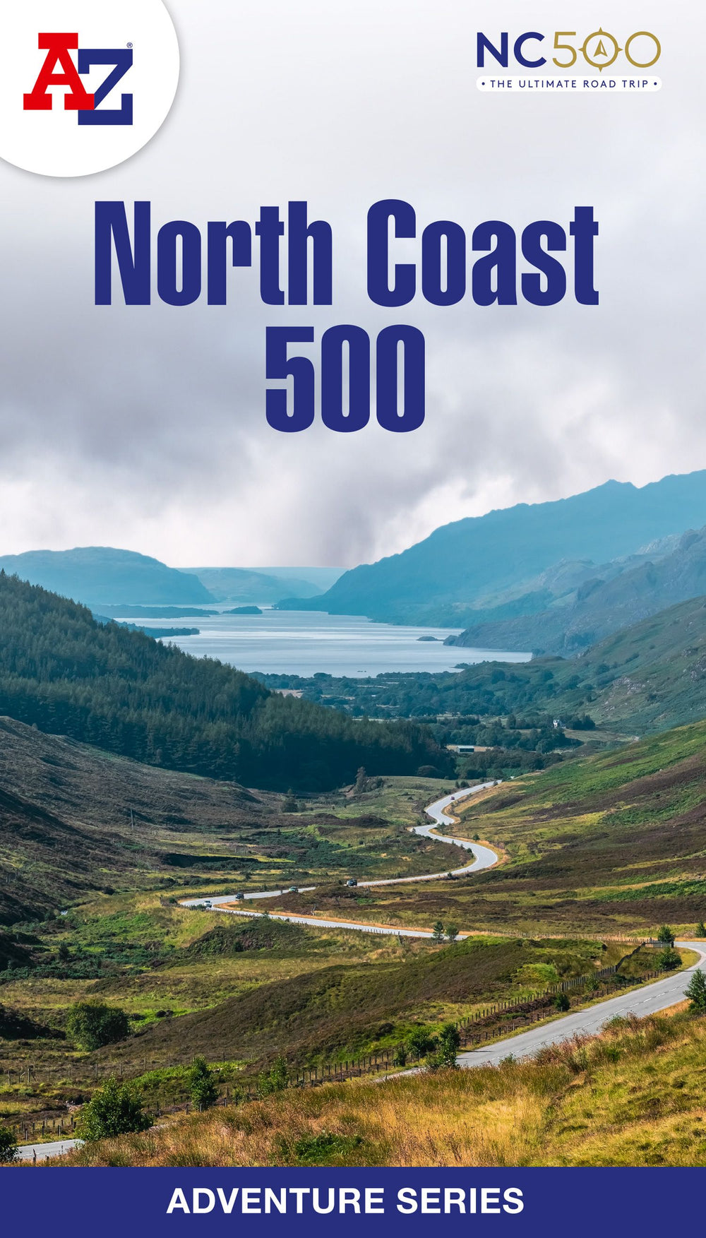 Online bestellen: Wandelatlas Adventure Atlas North Coast 500 | A-Z Map Company