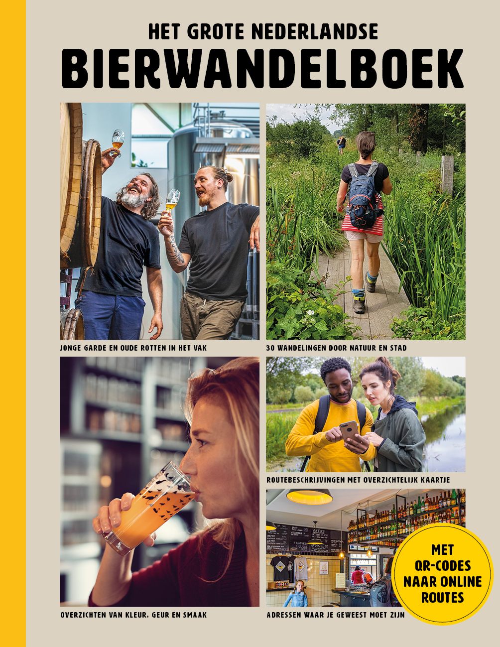 Online bestellen: Wandelgids Het grote Nederlandse Bierwandelboek | ANWB Media