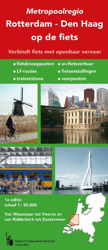 Online bestellen: Fietskaart Metropoolregio Rotterdam-De Haag op de fiets | Buijten & Schipperheijn
