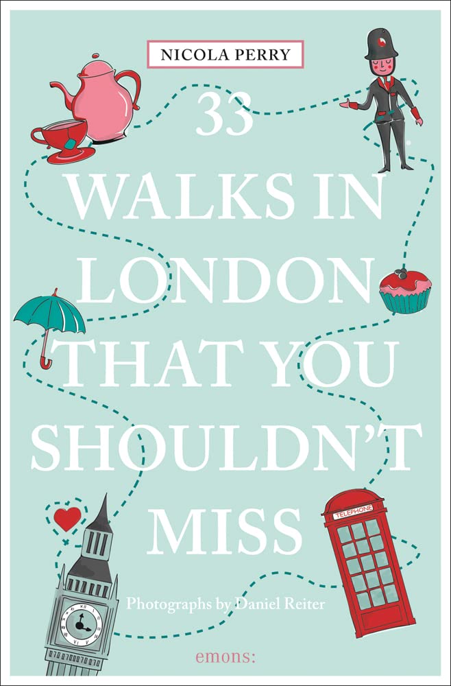 Online bestellen: Wandelgids 111 places in 33 Walks in London That You Shouldn't Miss | Emons