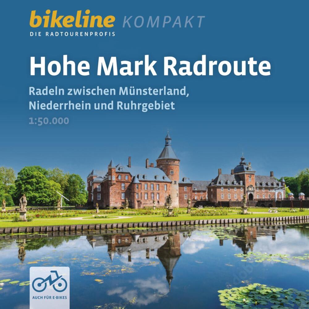 Online bestellen: Fietsgids Bikeline Hohe Mark Radroute | Esterbauer