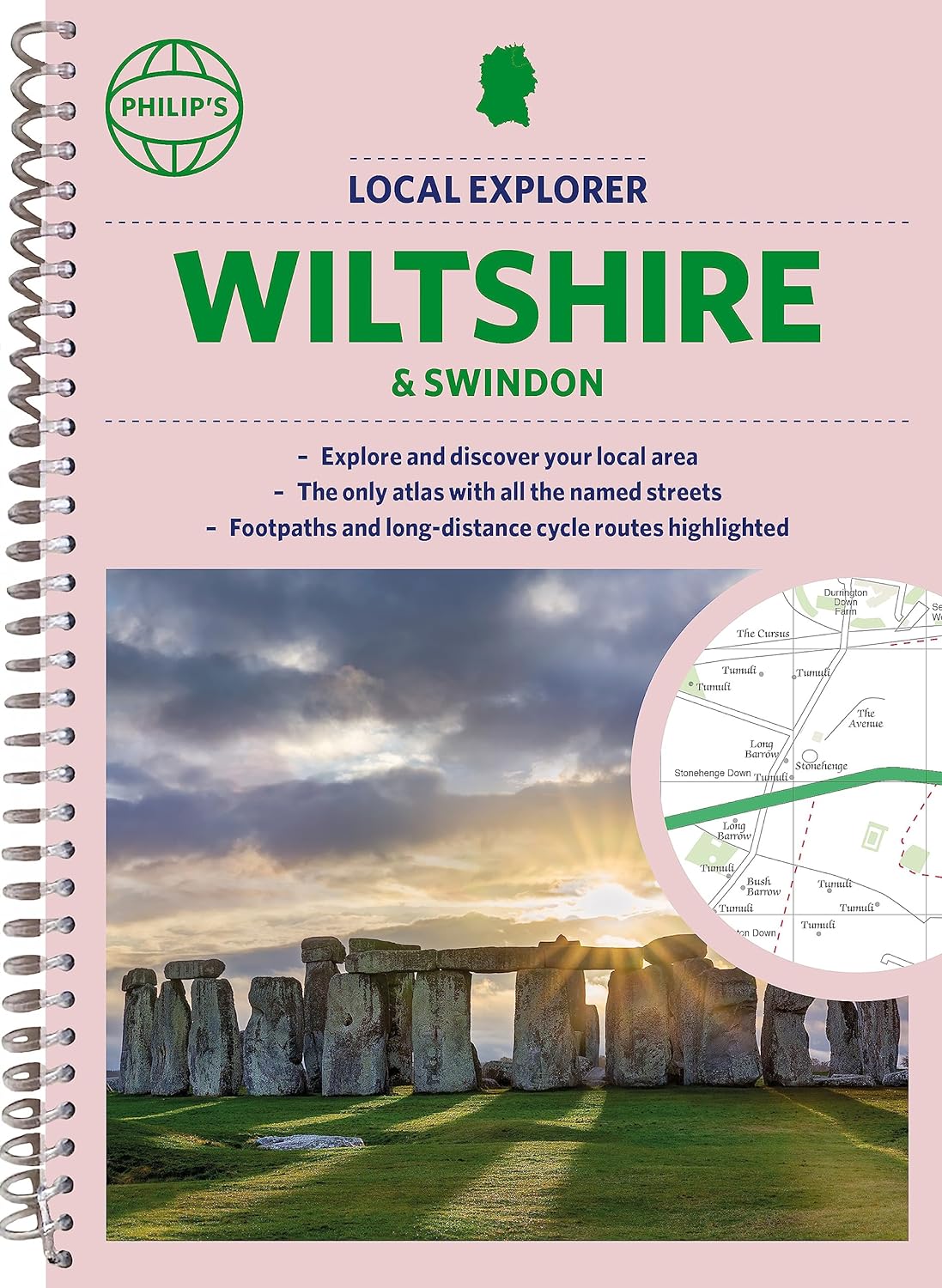 Online bestellen: Wegenatlas Local Explorer Street Atlas Wiltshire and Swindon | Philip's Maps