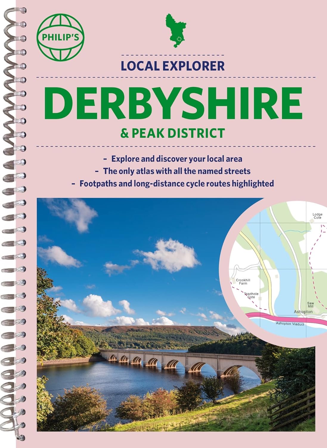 Online bestellen: Wegenatlas Local Explorer Street Atlas Derbyshire and the Peak District | Philip's Maps
