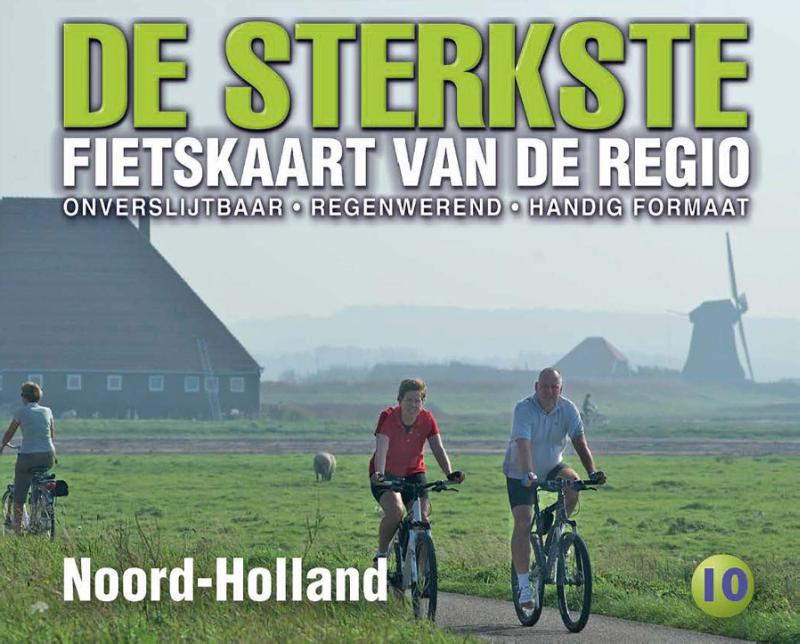 Online bestellen: Fietskaart 10 De sterkste fietskaart van Noord-Holland | Buijten & Schipperheijn
