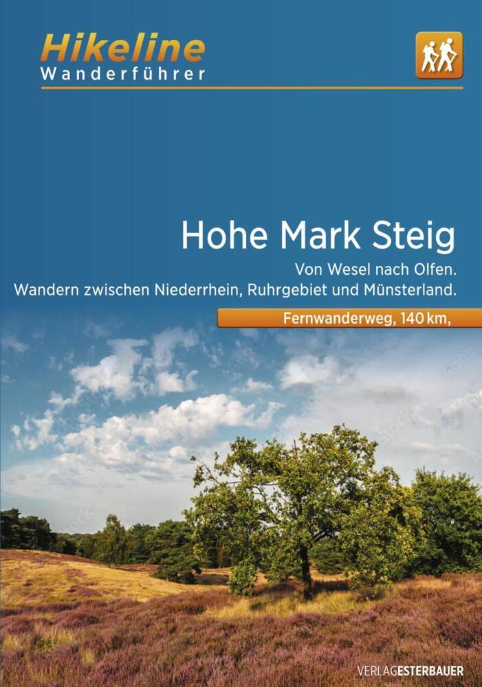 Online bestellen: Wandelgids Hikeline Hohe Mark Steig | Esterbauer