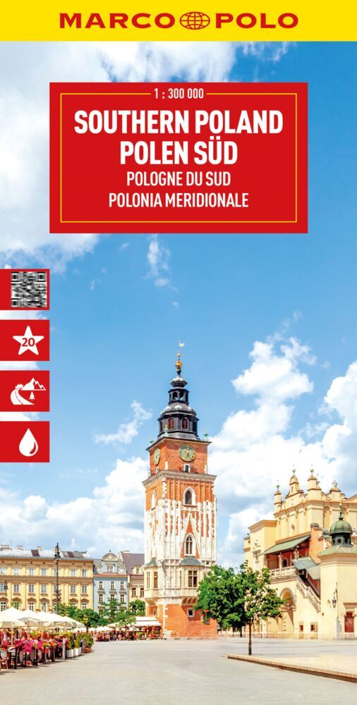 Wegenkaart - landkaart Polen Süd - Southern Poland | MairDumont