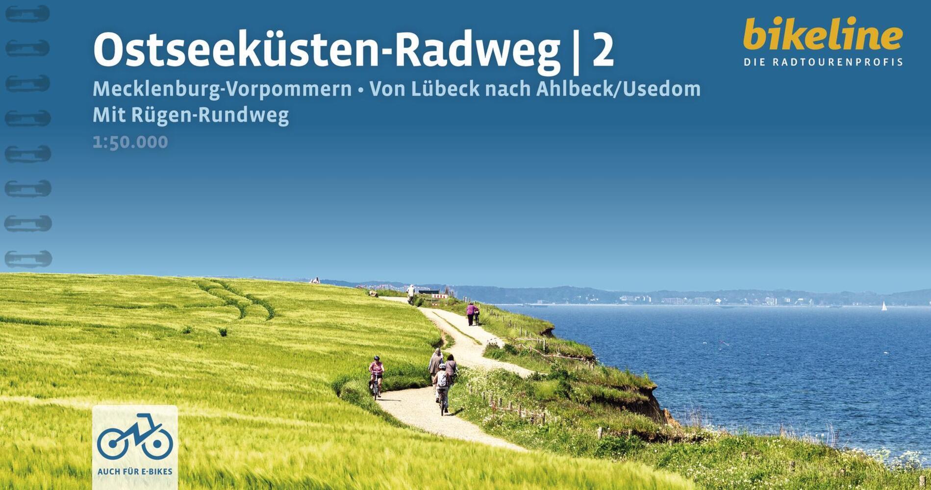 Online bestellen: Fietsgids Bikeline Ostseeküsten-Radweg / Ostseeküsten | Esterbauer