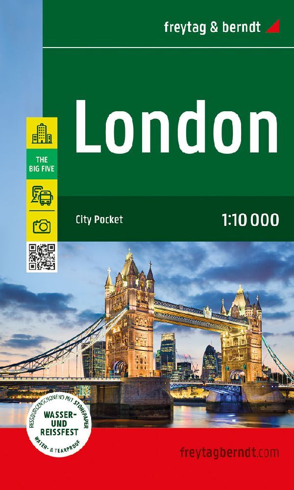 Online bestellen: Stadsplattegrond City Pocket London | Freytag & Berndt