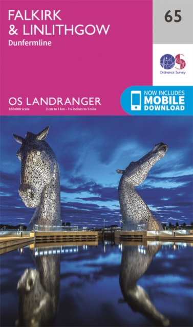 Online bestellen: Wandelkaart - Topografische kaart 065 Landranger Falkirk & Linlithgow, Dunfermline | Ordnance Survey