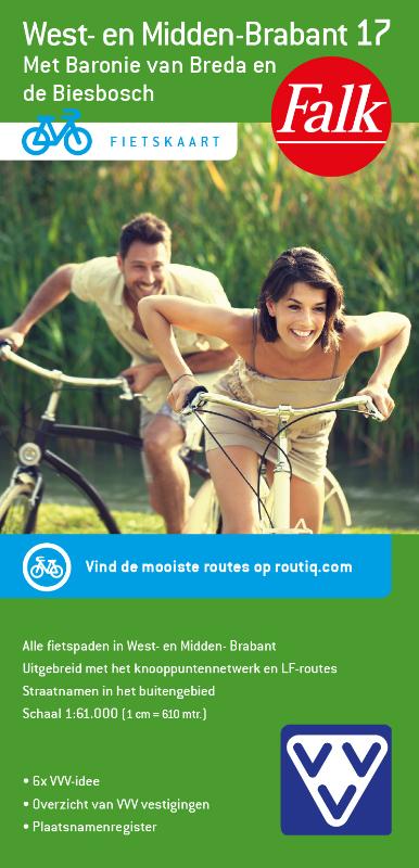 Fietskaart 17 West- en Midden Braba…