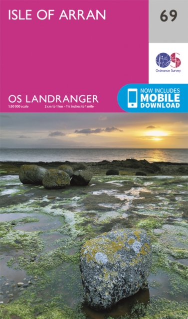 Online bestellen: Wandelkaart - Topografische kaart 069 Landranger Isle of Arran | Ordnance Survey