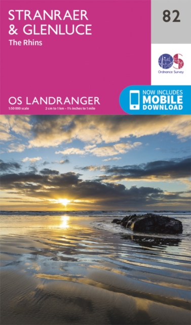 Online bestellen: Wandelkaart - Topografische kaart 082 Landranger Stranraer & Glenluce | Ordnance Survey