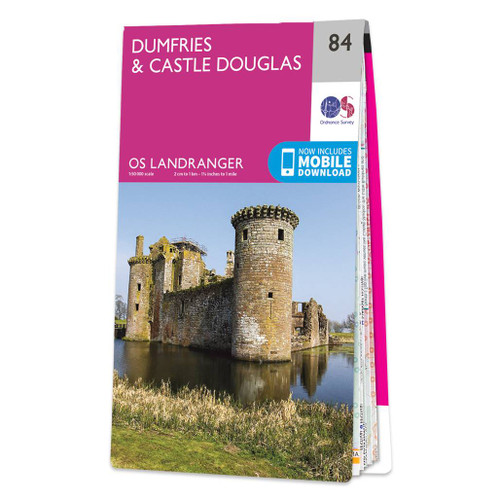 Online bestellen: Wandelkaart - Topografische kaart 084 Landranger Dumfries & Castle Douglas | Ordnance Survey