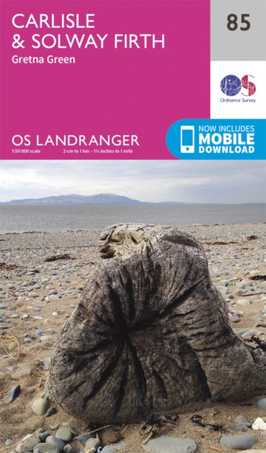 Online bestellen: Wandelkaart - Topografische kaart 085 Landranger Carlisle & Solway Firth, Gretna Green | Ordnance Survey