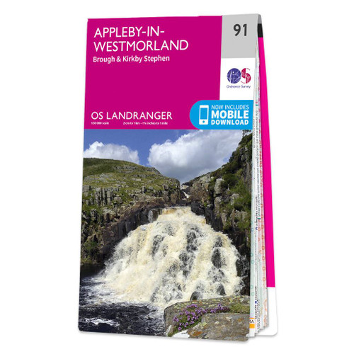 Online bestellen: Wandelkaart - Topografische kaart 091 Landranger Appleby-in-Westmorland | Ordnance Survey