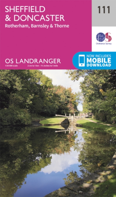 Online bestellen: Wandelkaart - Topografische kaart 111 Landranger Sheffield & Doncaster, Rotherham, Barnsley & Thorne | Ordnance Survey