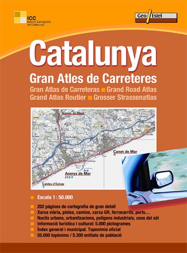 Online bestellen: Wegenatlas Catalunya - Catalonië | Geoestel