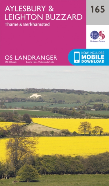 Online bestellen: Wandelkaart - Topografische kaart 165 Landranger Aylesbury & Leighton Buzzard | Ordnance Survey