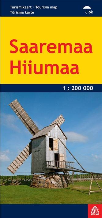 Wegenkaart - landkaart Saaremaa - H…
