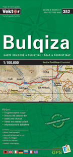 Wegenkaart - landkaart 352 Bulqiza…