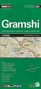 Wegenkaart - landkaart 359 Gramshi…