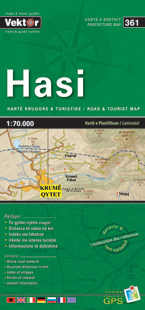 Wegenkaart - landkaart 361 Hasi | V…