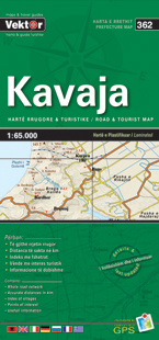 Wegenkaart - landkaart 362 Kavaja |…