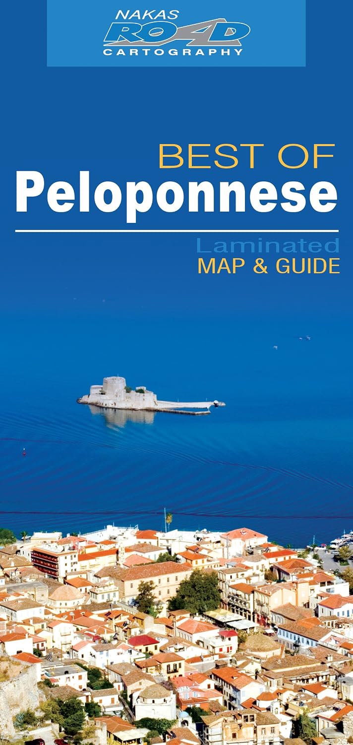 Wegenkaart – landkaart Best of Peloponnese | Road Editions