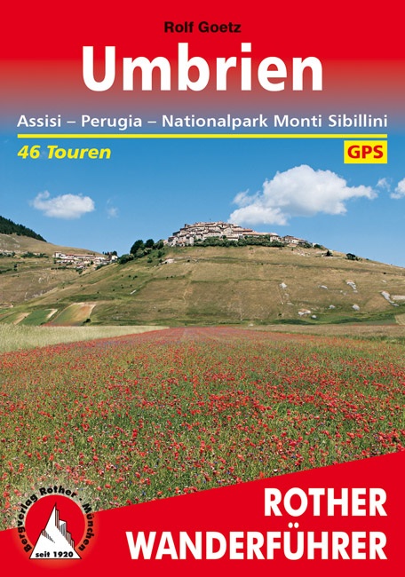 Wandelgids 317 Umbrien - Umbrie - Assisi - Perugia - Nationalpark Monti Sibillini | Rother de zwerver