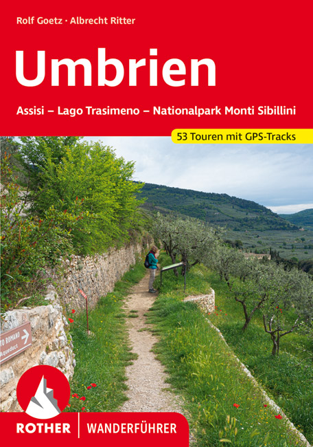 Online bestellen: Wandelgids 317 Umbrien - Umbrië | Rother Bergverlag
