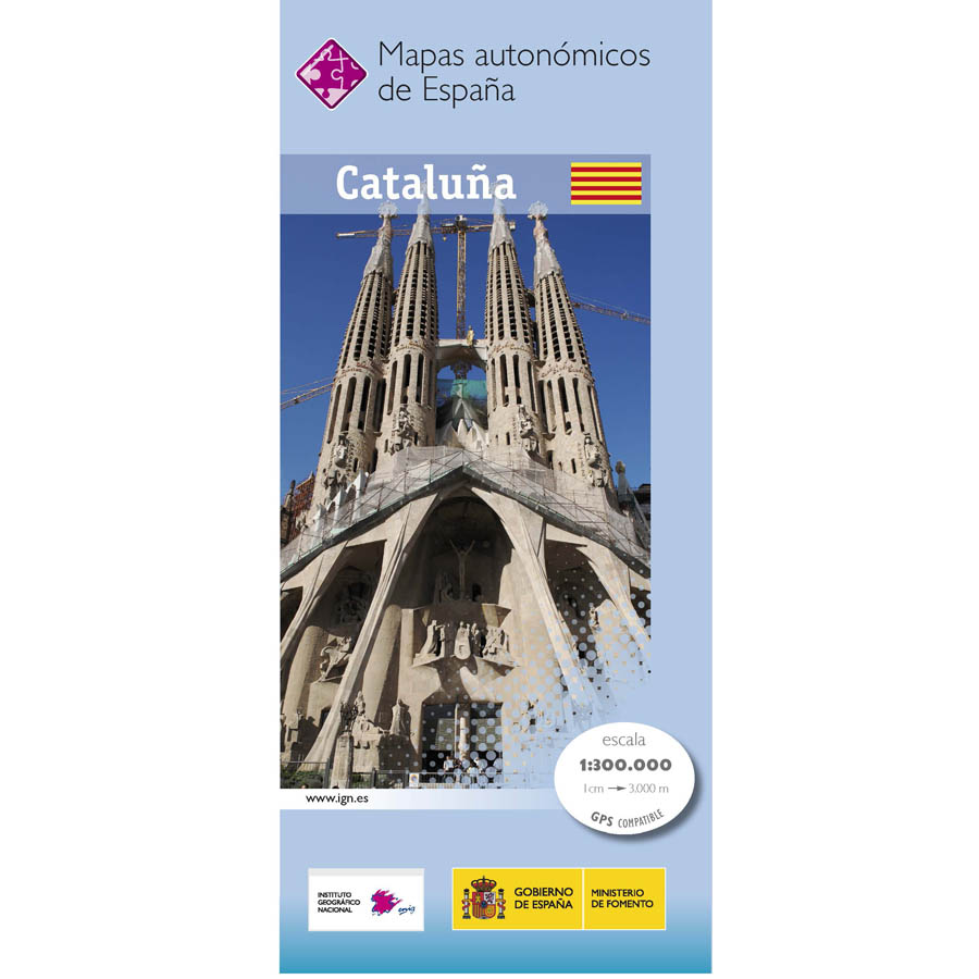 Wegenkaart - landkaart Catalonië | CNIG - Instituto Geográfico Naciona
