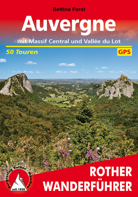 Wandelgids 246 Auvergne en Massif Central - Vallée du Lot | Rother de zwerver