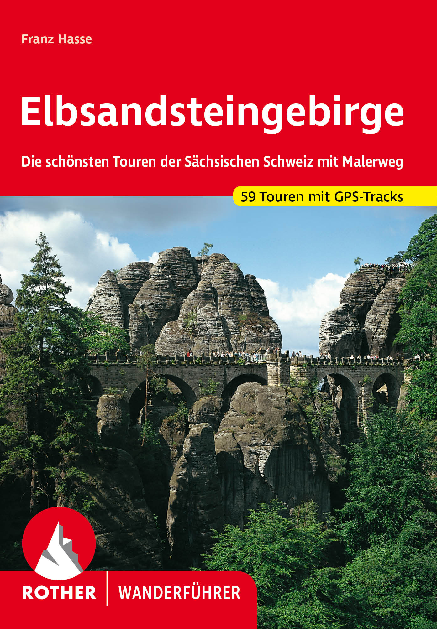 Online bestellen: Wandelgids Elbsandsteingebirge | Rother Bergverlag