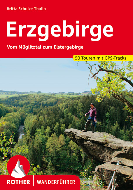 Online bestellen: Wandelgids Erzgebirge | Rother Bergverlag