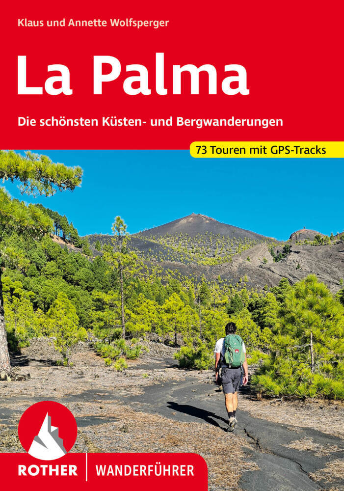 Online bestellen: Wandelgids Rother Wandefuhrer Spanje La Palma | Rother Bergverlag