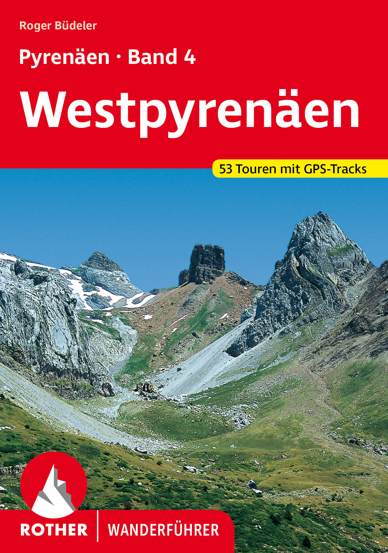 Online bestellen: Wandelgids 287 Rother Wandefuhrer Spanje Pyrenäen 4 - Spanische und französische Westpyrenäen | Rother Bergverlag