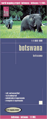 Landkaart - wegenkaart Botswana | Reise Know How | 