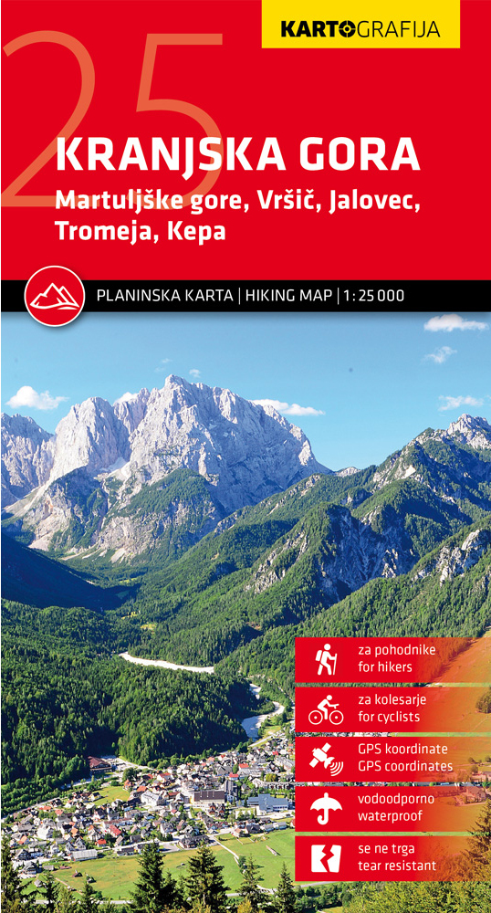 Wandelkaart Kranjska Gora | Kartogr…