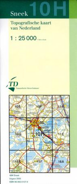 Topografische kaart / Wandelkaart 10H Sneek | 