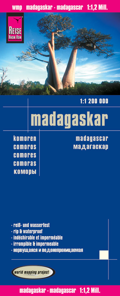 Online bestellen: Wegenkaart - landkaart Madagaskar - Madagascar | Reise Know-How Verlag