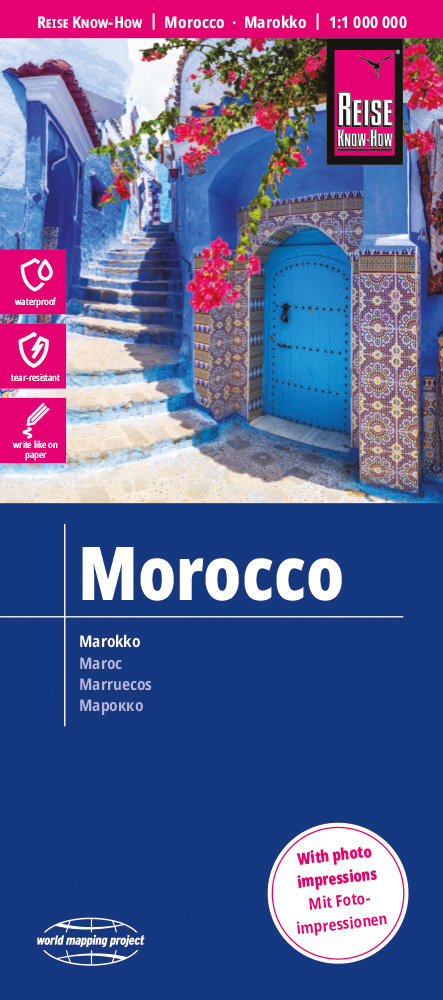 Online bestellen: Wegenkaart - landkaart Marokko | Reise Know-How Verlag