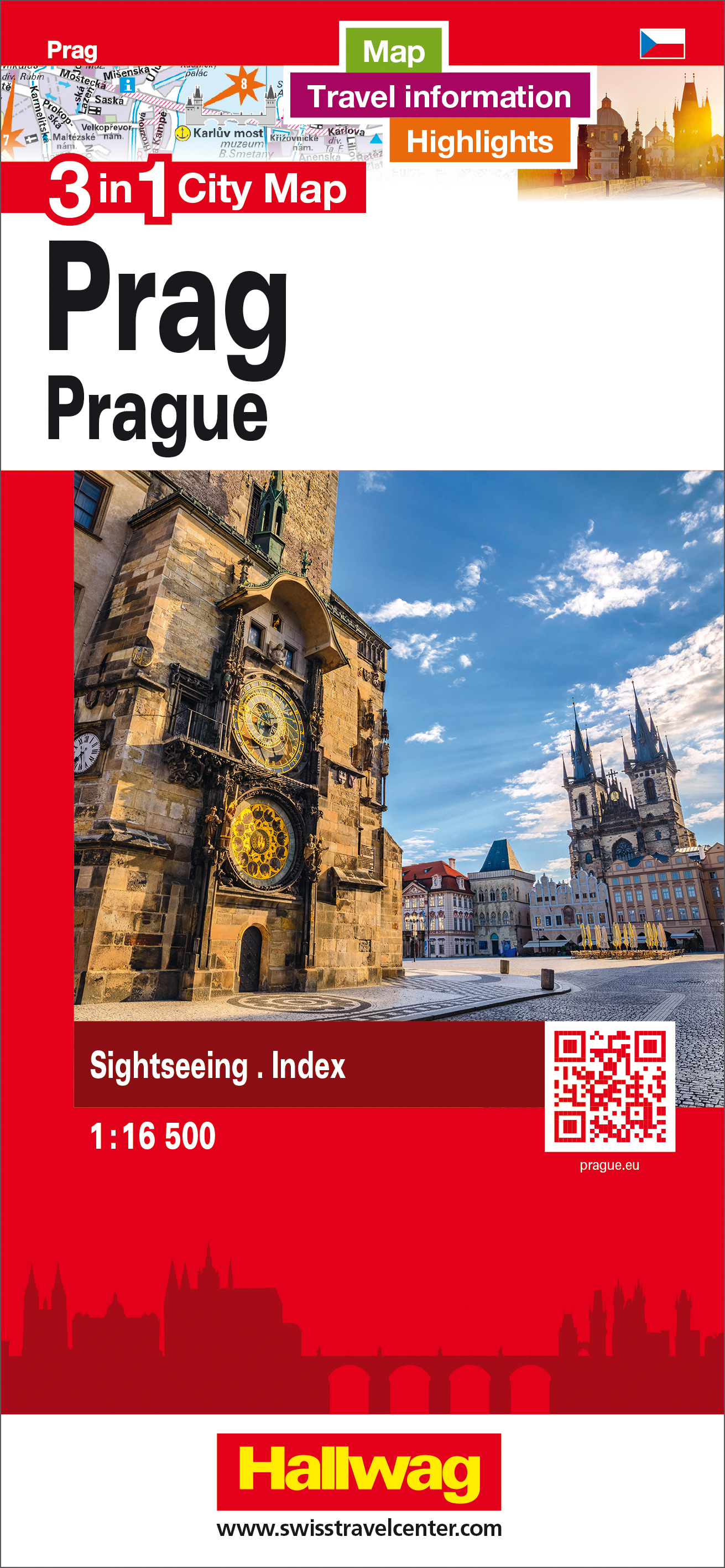 Stadsplattegrond Prag - Praag | Hal…
