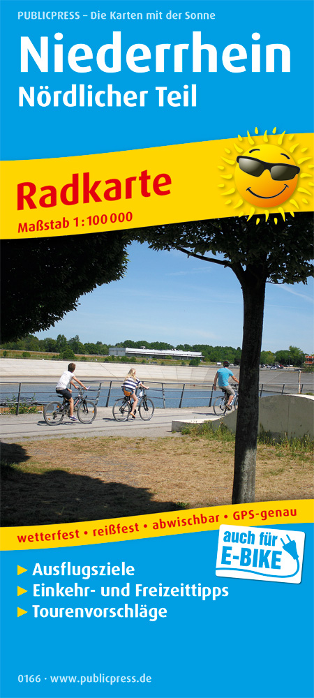 Fietskaart 166 Niederrhein - Nördli…