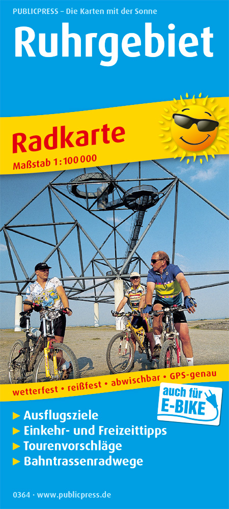 Fietskaart 364 Ruhrgebiet | Publicpress
